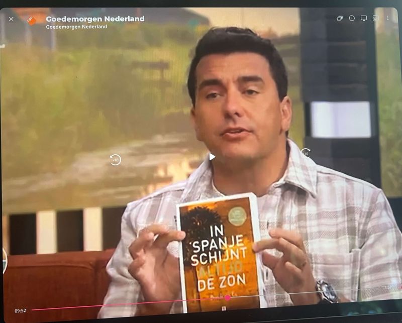 In Spanje schijnt altijd de zon - Brenda van Es in spanje schijnt altijd de zon Jan Smit over het boek In Spanje schijnt altijd de zon, in Goedemorgen Nederland